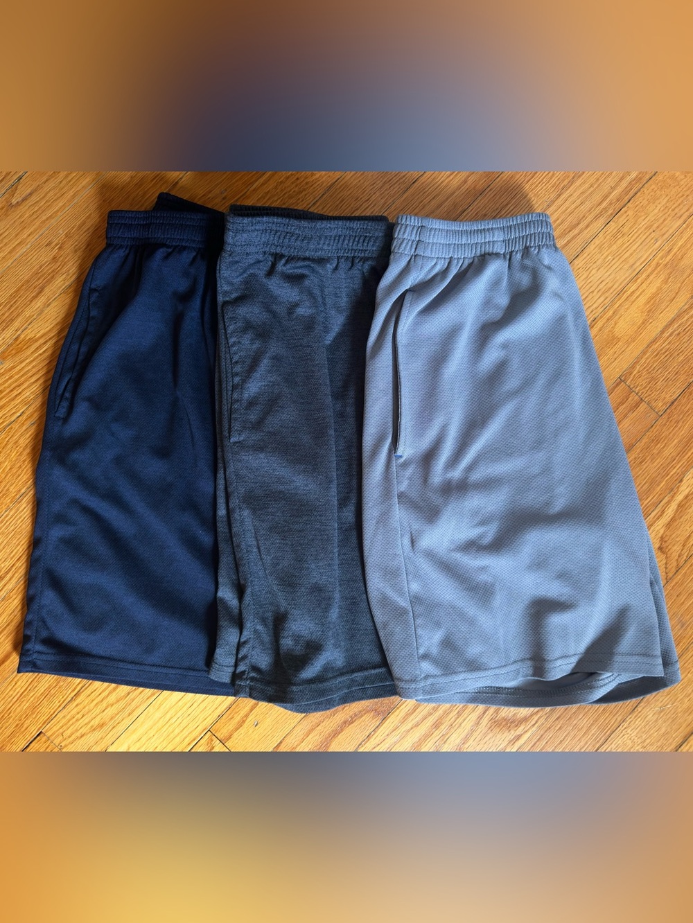 Bundle of 3 Amazon Essentials Athletic Shorts